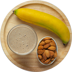 Banana + Almonds