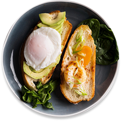 Eggs + Avocado Toast